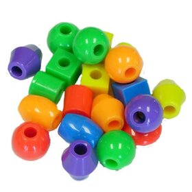 Zoo-Max ZOOMAX 20 JB Beads Assorted (25mm) Mix 1″ (Plastic)