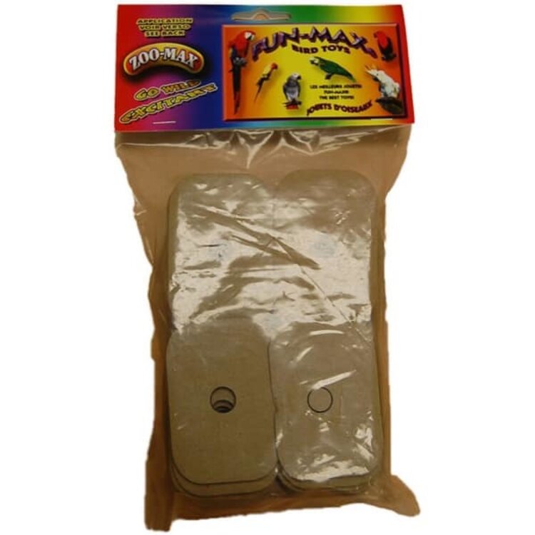 Zoo-Max ZOO MAX  CARDBOARD 2″ X 3″