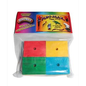 Zoo-Max ZOO MAX  Drilled Wood Slices with 1/4 inch hole  0.3125″H x 1.5″W x 2″LO