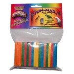 Zoo-Max ZOO MAX Drilled Wood Slices with 1/2 inch hole 0.25″H X 1.50″W X 2.50″LO