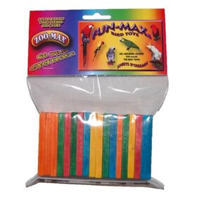 Zoo-Max ZOO MAX Drilled Wood Slices with 1/2 inch hole 0.25″H X 1.50″W X 2.50″LO