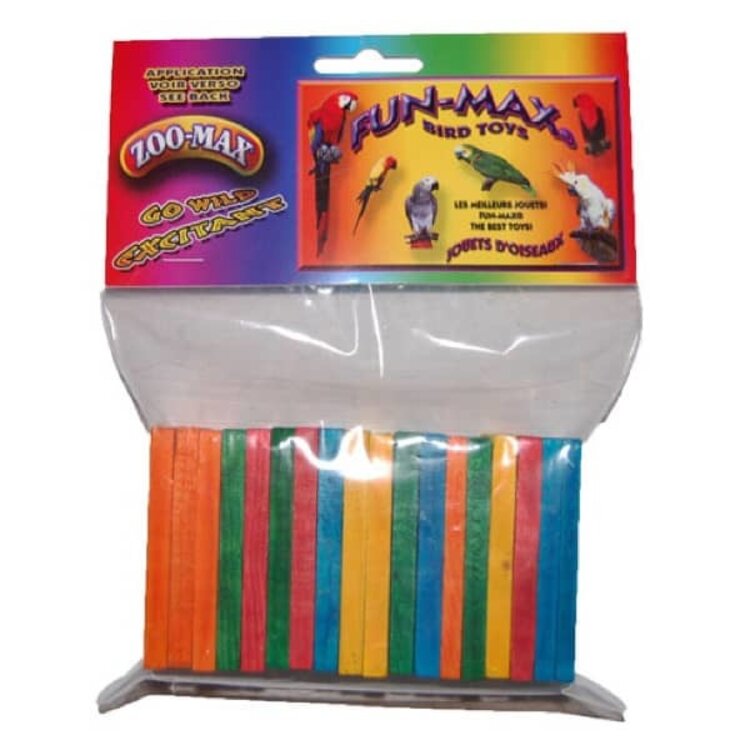 Zoo-Max ZOO MAX Drilled Wood Slices with 1/2 inch hole 0.25″H X 1.50″W X 2.50″LO