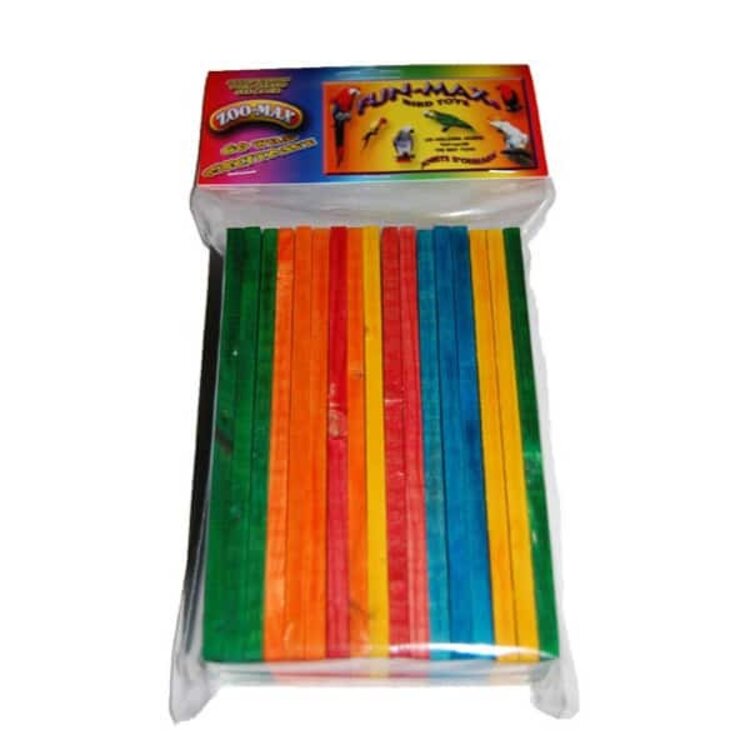 Zoo-Max ZOO MAX Drilled wood slices with a 1/2 inch hole .25″H X 1.50″W X 6.50″LO