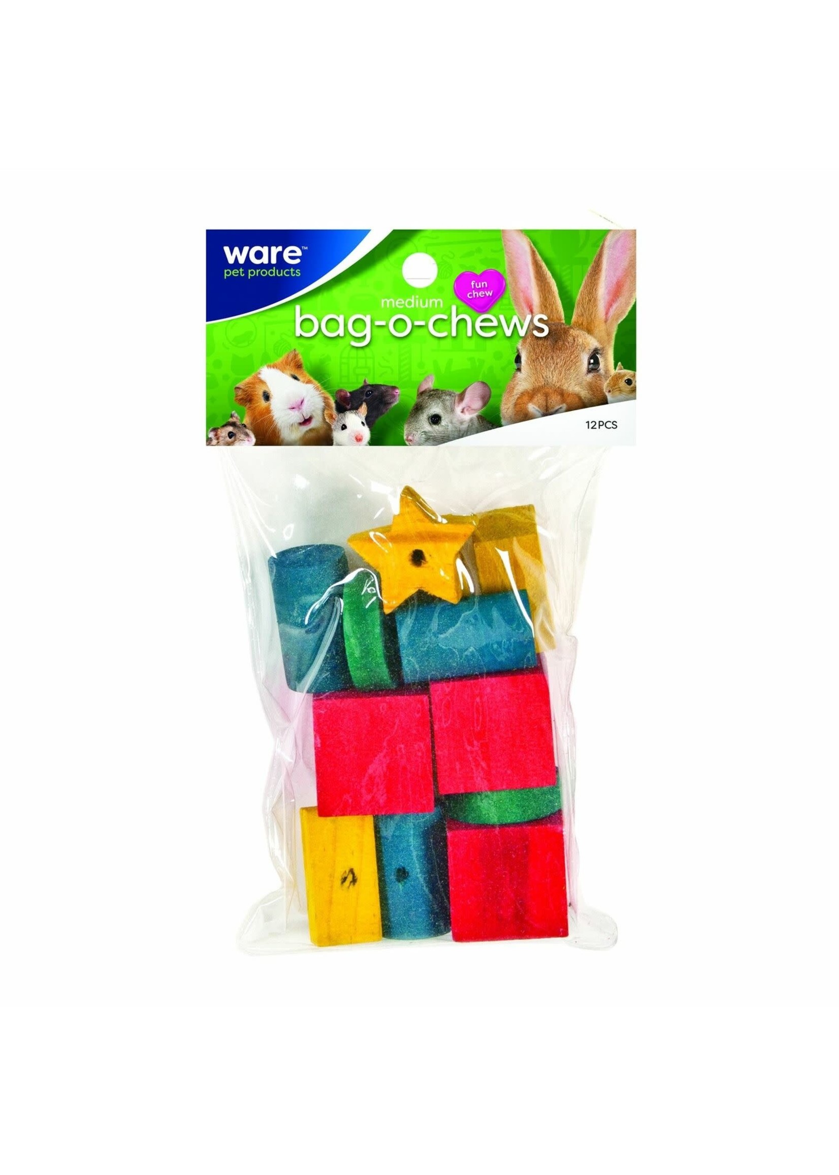 Ware  Manufacturing Ware Bag-O-Chews Medium 12 count  03035