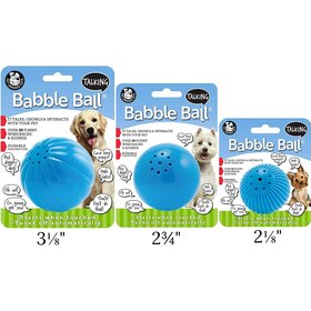 Pet Qwerks PQ  Talking Babble Ball \ Large