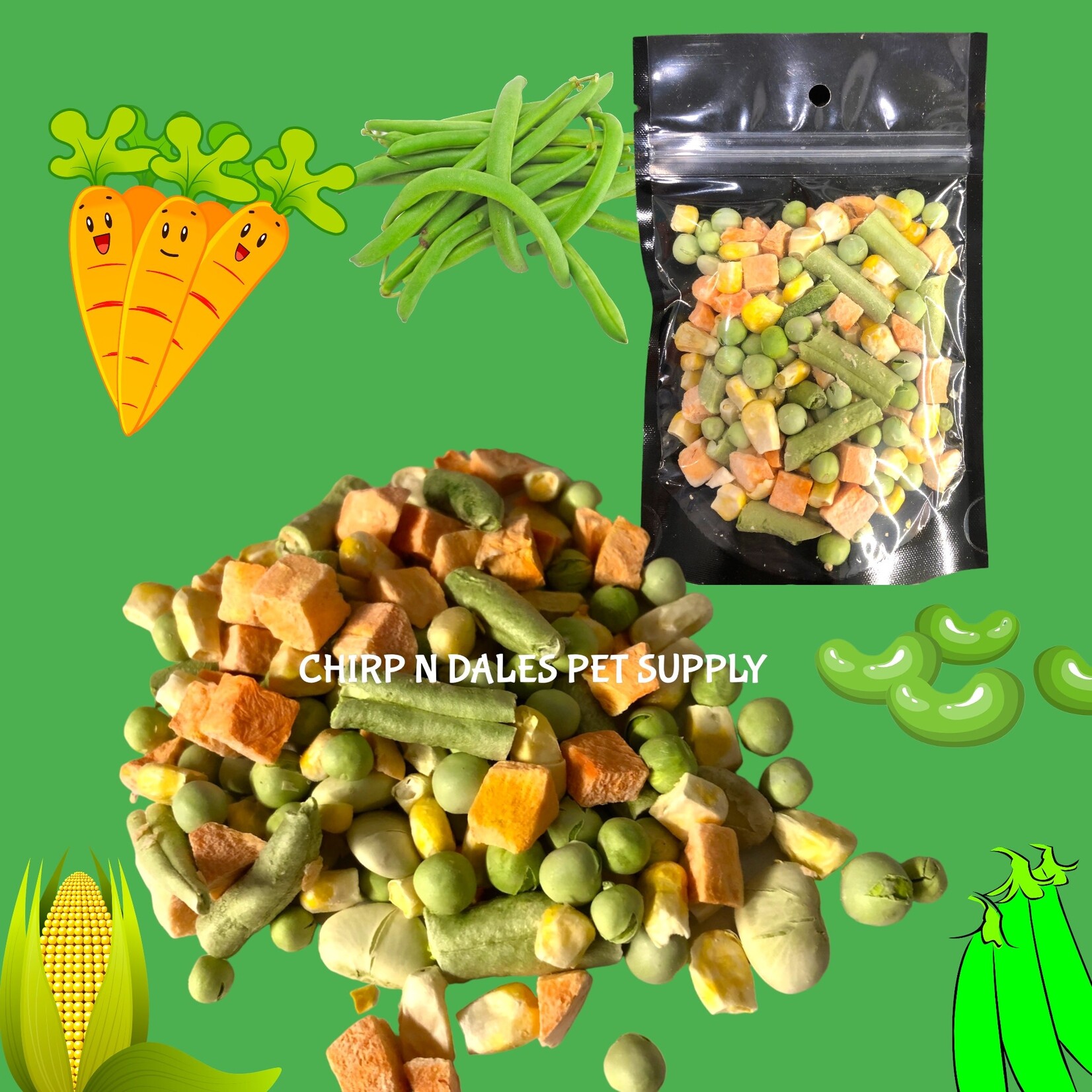 CND Freeze Dried Products Simply Mixed Veggies Freeze Dried 27g