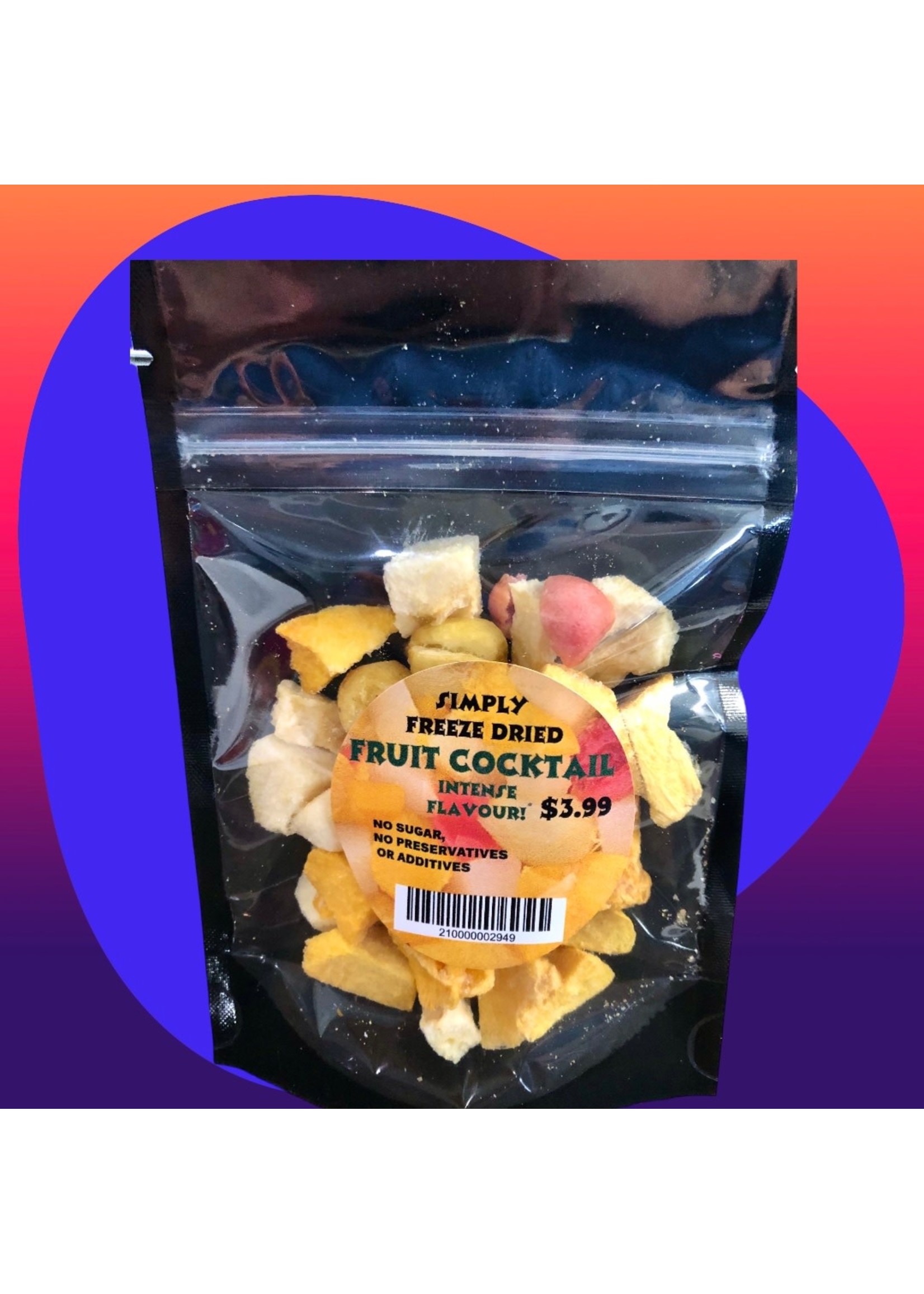 CND Freeze Dried Products SIMPLY FREEZE DRIED FRUIT COCKTAIL 20g