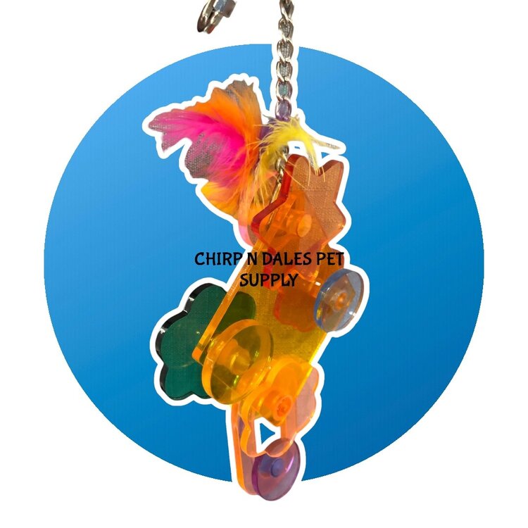 Kings Cages King's  ACRYLIC DIAMOND SPINNER TOY K315