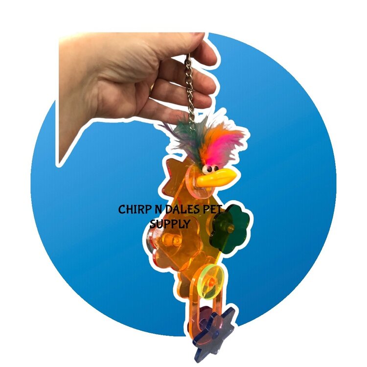 Kings Cages King's  ACRYLIC DIAMOND SPINNER TOY K315