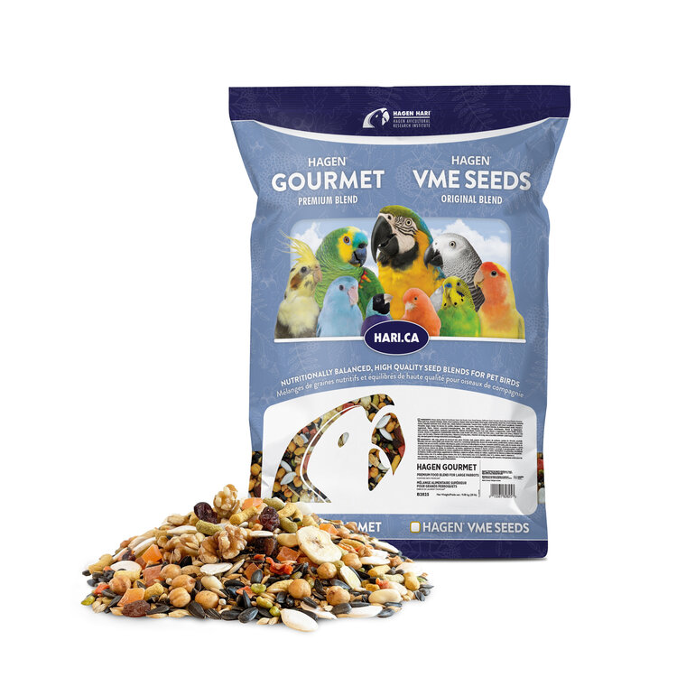 Hari HARI Gourmet Premium Seed Mix for Large Parrots - 9.1 kg (20 lb)  B2825