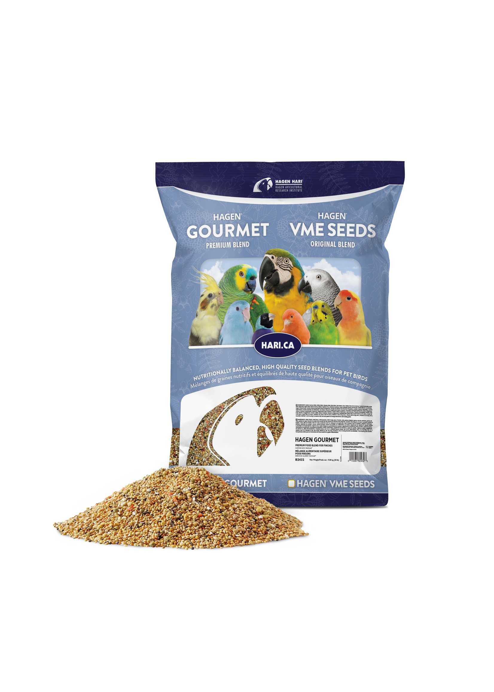 Hari HARI Gourmet Premium Seed Mix for Finches - 9.1 kg (20 lb) B2432