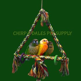 Kings Cages Kings Cages  Covered Triangle Perch  K116M