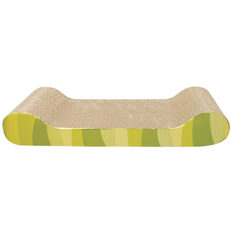 Catit Catit Style Patterned Cat Scratcher with Catnip - Jungle Stripes - Lounge