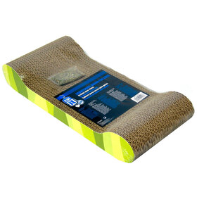 Catit Catit Style Patterned Cat Scratcher with Catnip - Jungle Stripes - Lounge