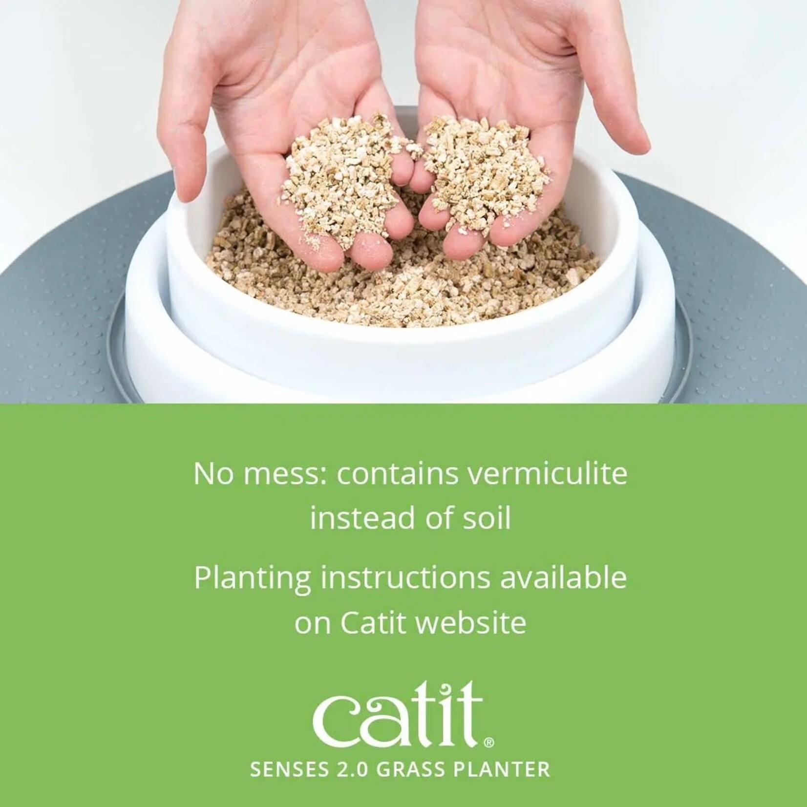 Catit Catit Cat Grass Kit, set of 3