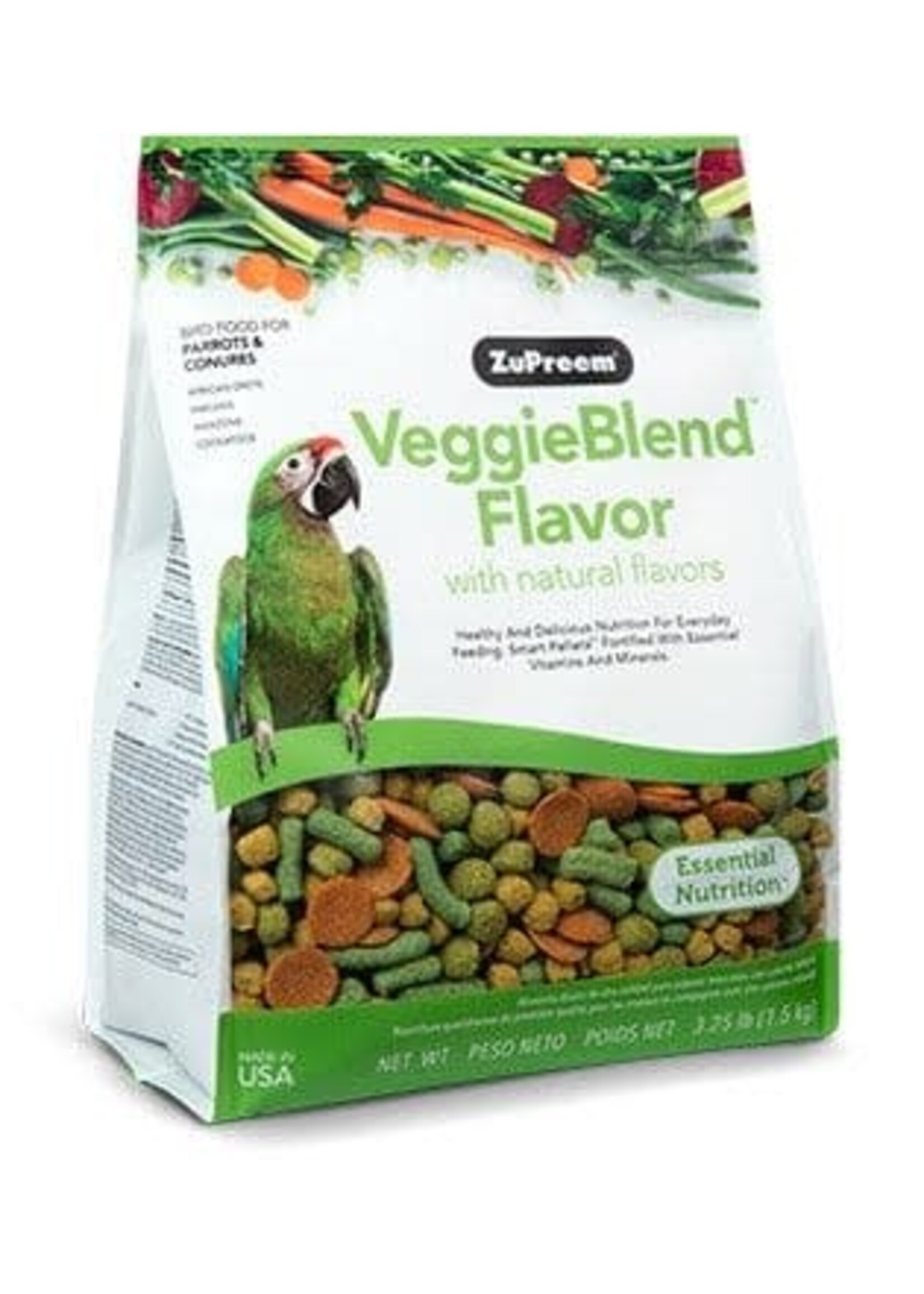 Zupreem Zupreem VeggieBlend® Flavor with Natural Flavors 3.25lb 86030