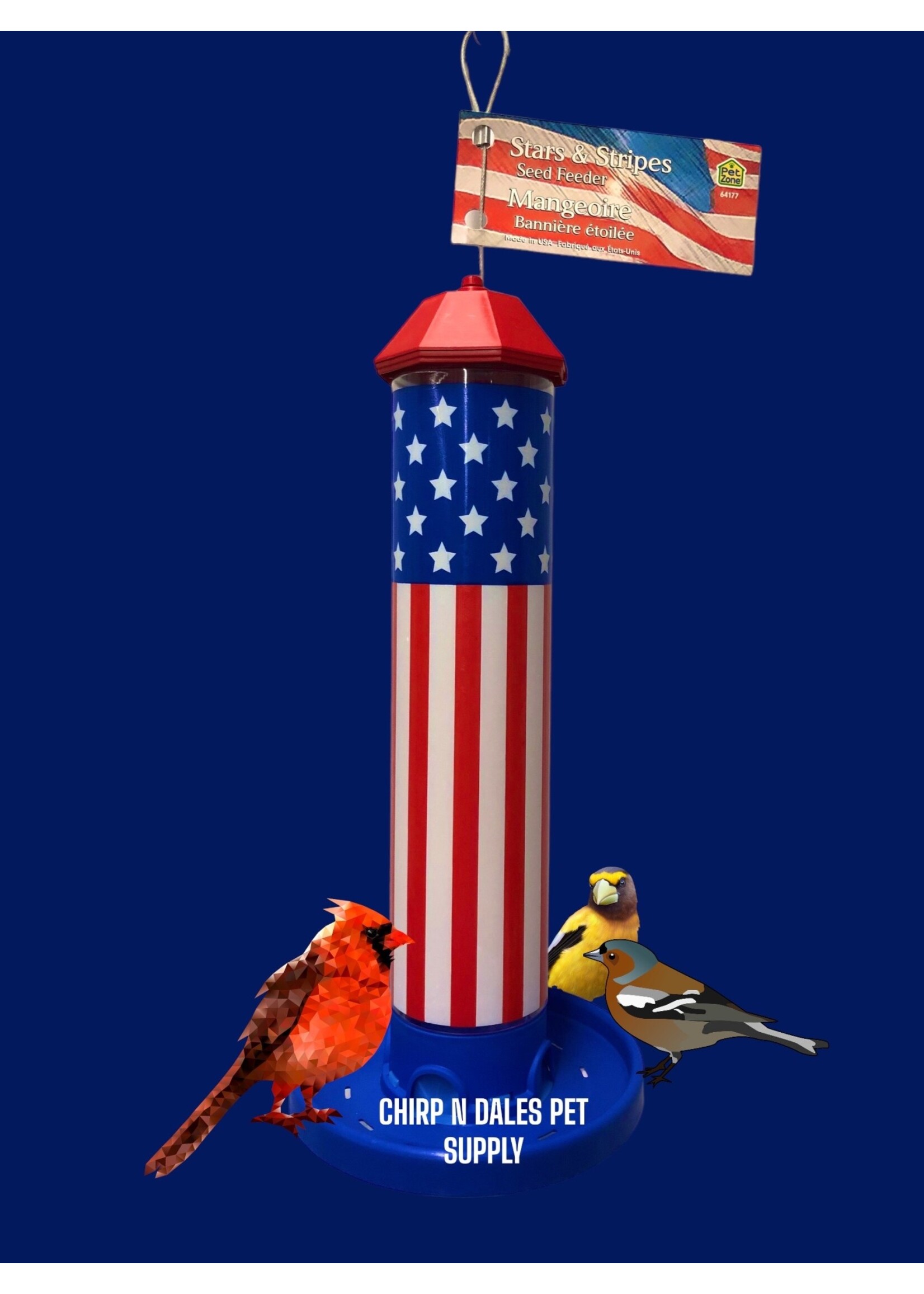 OUR PETS OURPETS® FLAG SEED FEEDER