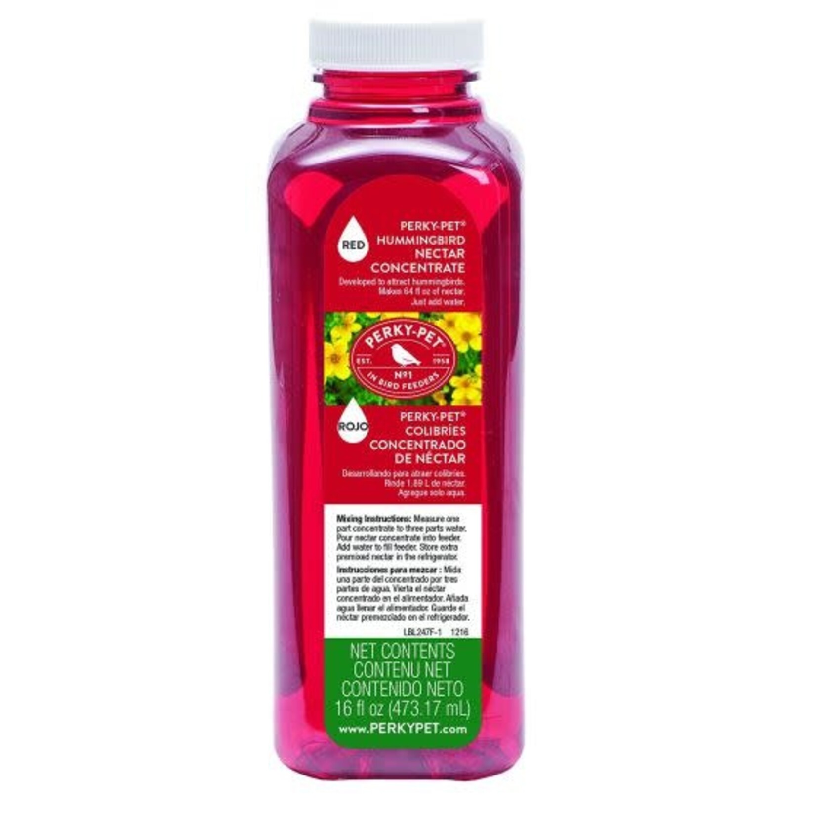 Perky Pet Perky Pet Hummingbird  Instant  Nectar Concentrate Red  16oz