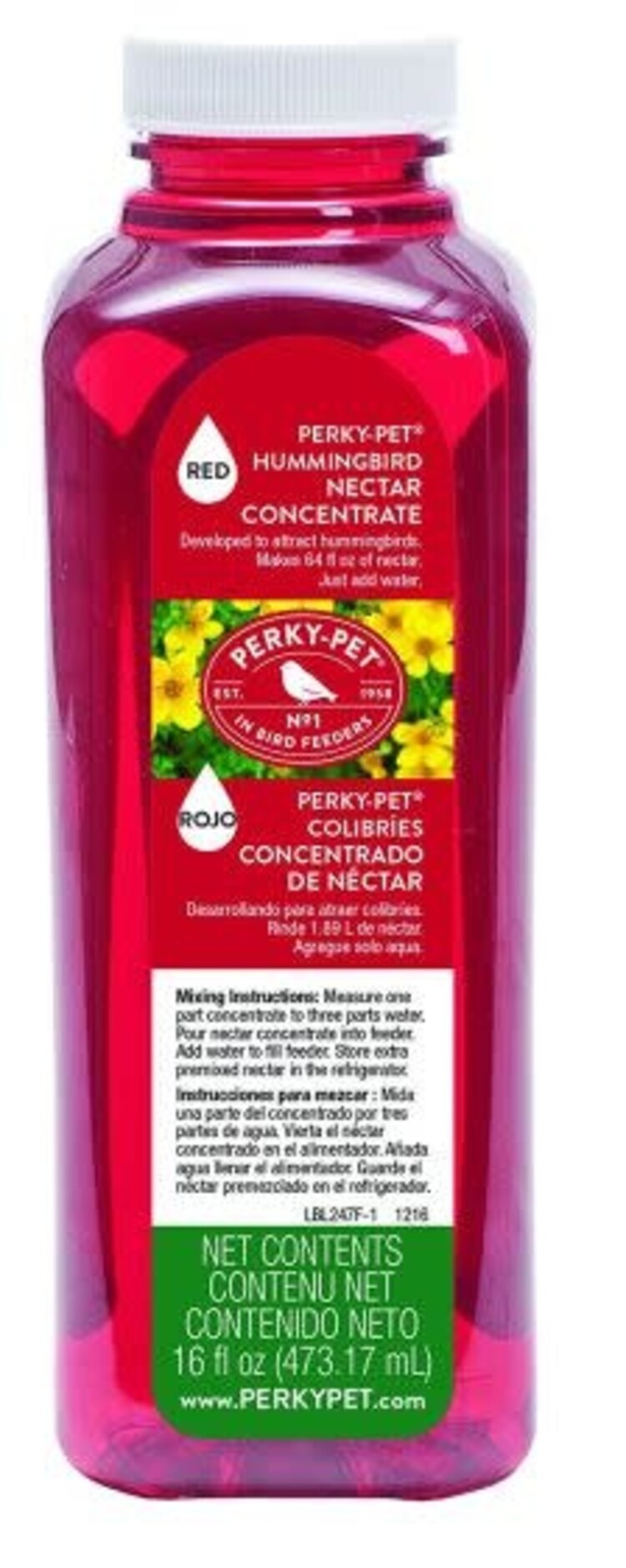 Perky Pet Perky Pet Hummingbird  Instant  Nectar Concentrate Red  16oz
