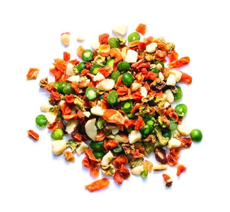 Zupreem Zupreem "Real Rewards - Garden Mix" Vegetable & Nut Treats For Medium Birds 6oz 49700