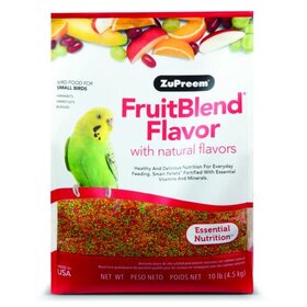Zupreem ZuPreem "Fruitblend" Food For Parakeet, Budgies, Parrotlet & Small Birds 10lbs 81100