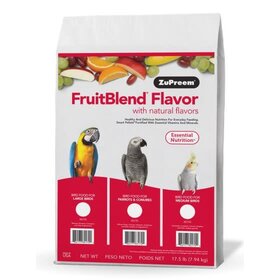Zupreem ZuPreem "Fruitblend" Food For Cockatiel, Lovebirds & Medium Birds 17.5lbs 82170
