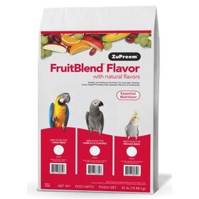 Zupreem ZuPreem "Fruitblend" Food For Cockatiel, Lovebirds & Medium Birds 35lbs 82350
