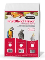 Zupreem ZuPreem "Fruitblend" Food For Macaws, Parrots, Cockatoos & Other Large Birds 17.5lbs 84170