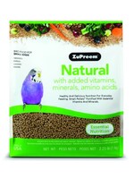 Zupreem ZuPreem "Natural" Food For Parakeets, Canaries, Finches & Other Small Birds 2.5lbs 91200