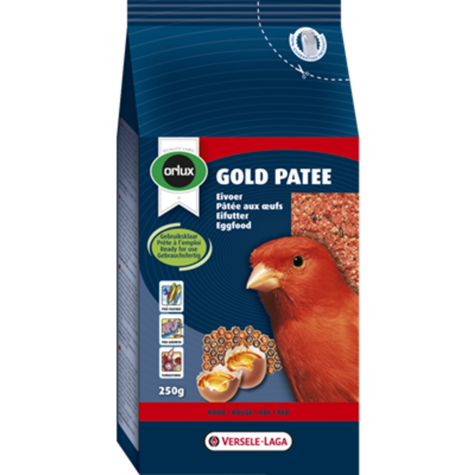 Versele-Laga Versele-Laga - ORLUX GOLD PATEE CANARY RED 250g