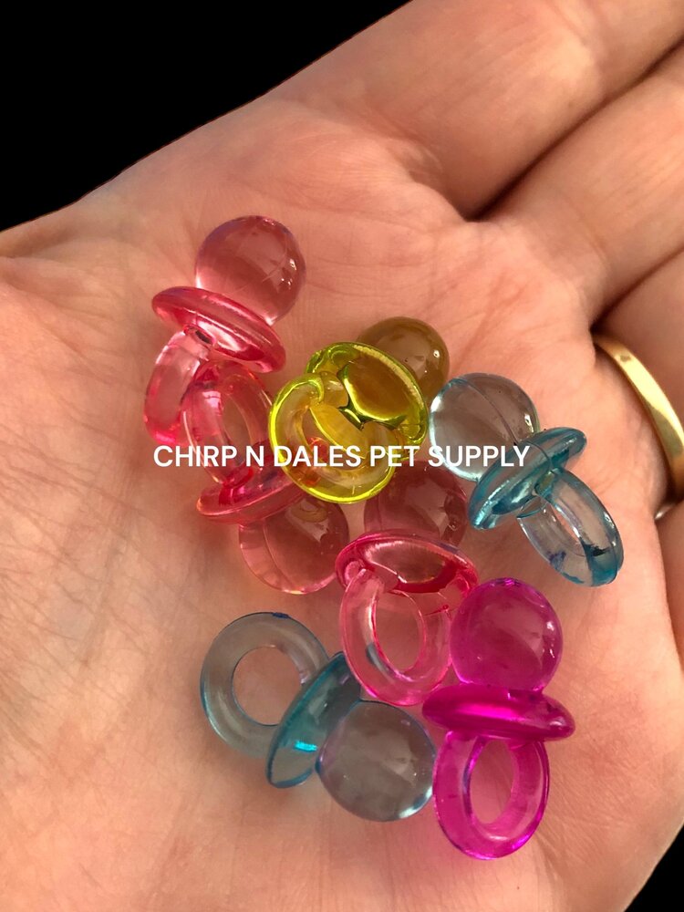 Chirp N Dales Mini Pacifiers Assorted Colors