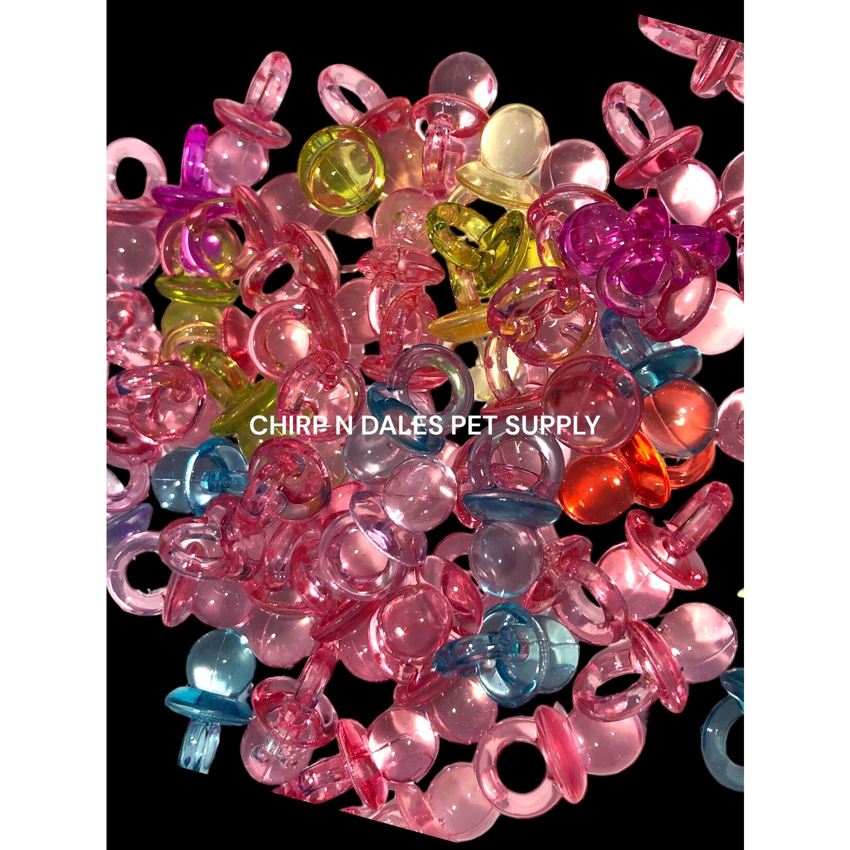 Chirp N Dales Mini Pacifiers Assorted Colors