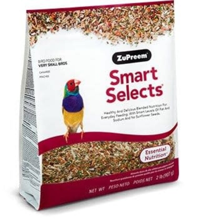 Zupreem ZuPreem "Smart Selects" Food For Finches, Canaries & Very Small Birds 2lbs 30020