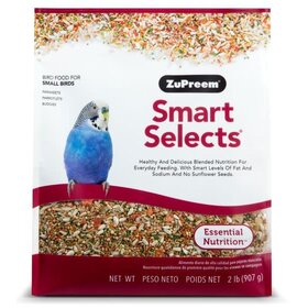 Zupreem ZuPreem "Smart Selects" Food For Parakeet, Budgies, Parrotlet & Small Birds 2lbs 31020