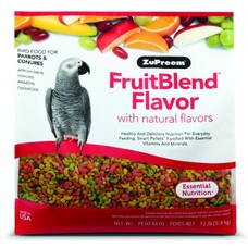 Zupreem ZuPreem "Fruitblend" Food For Conure, Small Cockatoos & Other Medium To Large Parrot 12lbs 31206