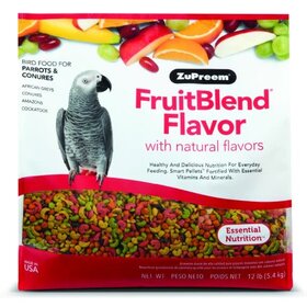 Zupreem ZuPreem "Fruitblend" Food For Conure, Small Cockatoos & Other Medium To Large Parrot 12lbs 31206