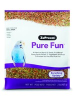 Zupreem ZuPreem "Pure Fun" Food For Parakeet, Budgies, Parrotlet & Small Birds 2lbs 35020