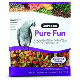 Zupreem ZuPreem "Pure Fun" Food For Conure, Small Cockatoos & Other Medium To Large Parrot 2lbs 37020