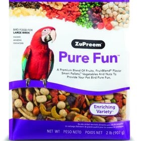 Zupreem ZuPreem "Pure Fun" Food For Macaws, Parrots, Cockatoos & Other Large Birds 2lbs 38020
