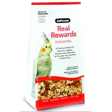 Zupreem ZuPreem "Real Rewards - Orchard Mix" Fruit & Nut Treats For Medium Birds 6oz 49300