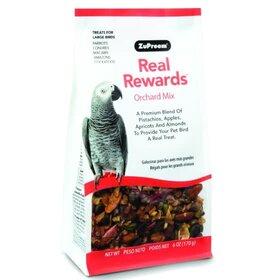 Zupreem ZuPreem "Real Rewards - Orchard Mix" Fruit & Nut Treats For Large Birds 6oz 49400