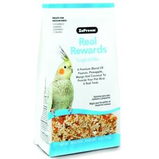 Zupreem ZuPreem "Real Rewards - Tropical Mix" Fruit & Nut Treats For Medium Birds 6oz 49500