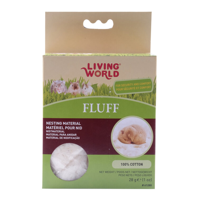 Living World Living World Nesting  Fluff, 1oz-V