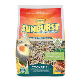 HIGGINS PREMIUM SUNBURST GOURMET BLEND Cockatiel 3lb