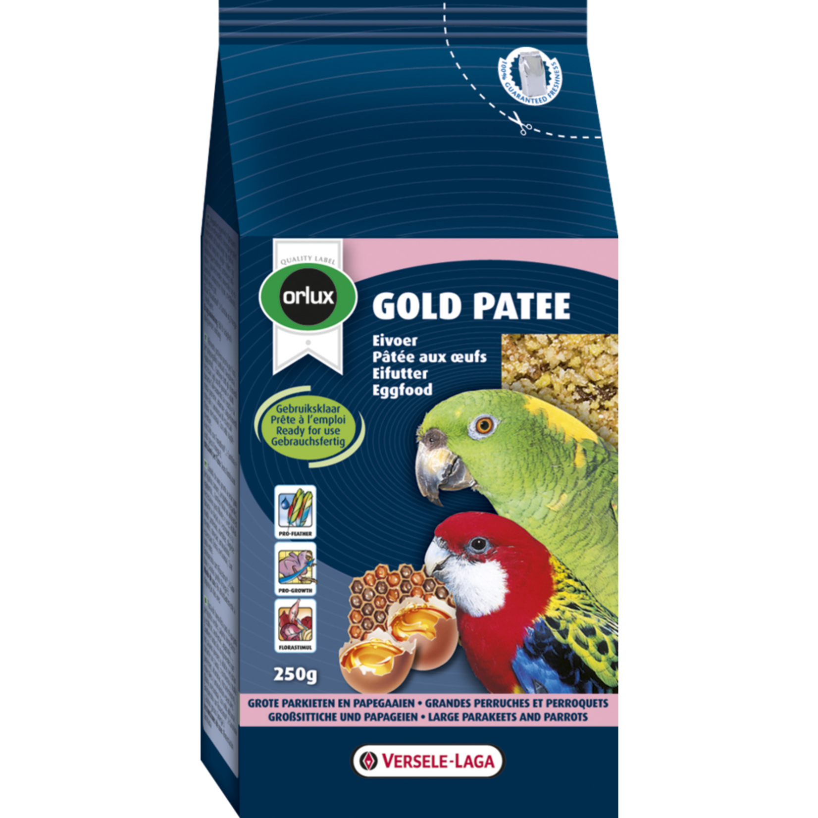 Versele-Laga Versele - Laga - ORLUX GOLD PATEE BIG PARAKEETS & PARROTS 1 kg