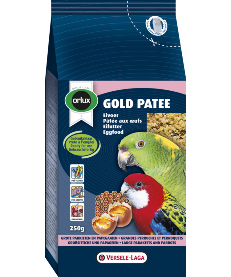 Versele-Laga Versele - Laga - ORLUX GOLD PATEE BIG PARAKEETS & PARROTS 1 kg