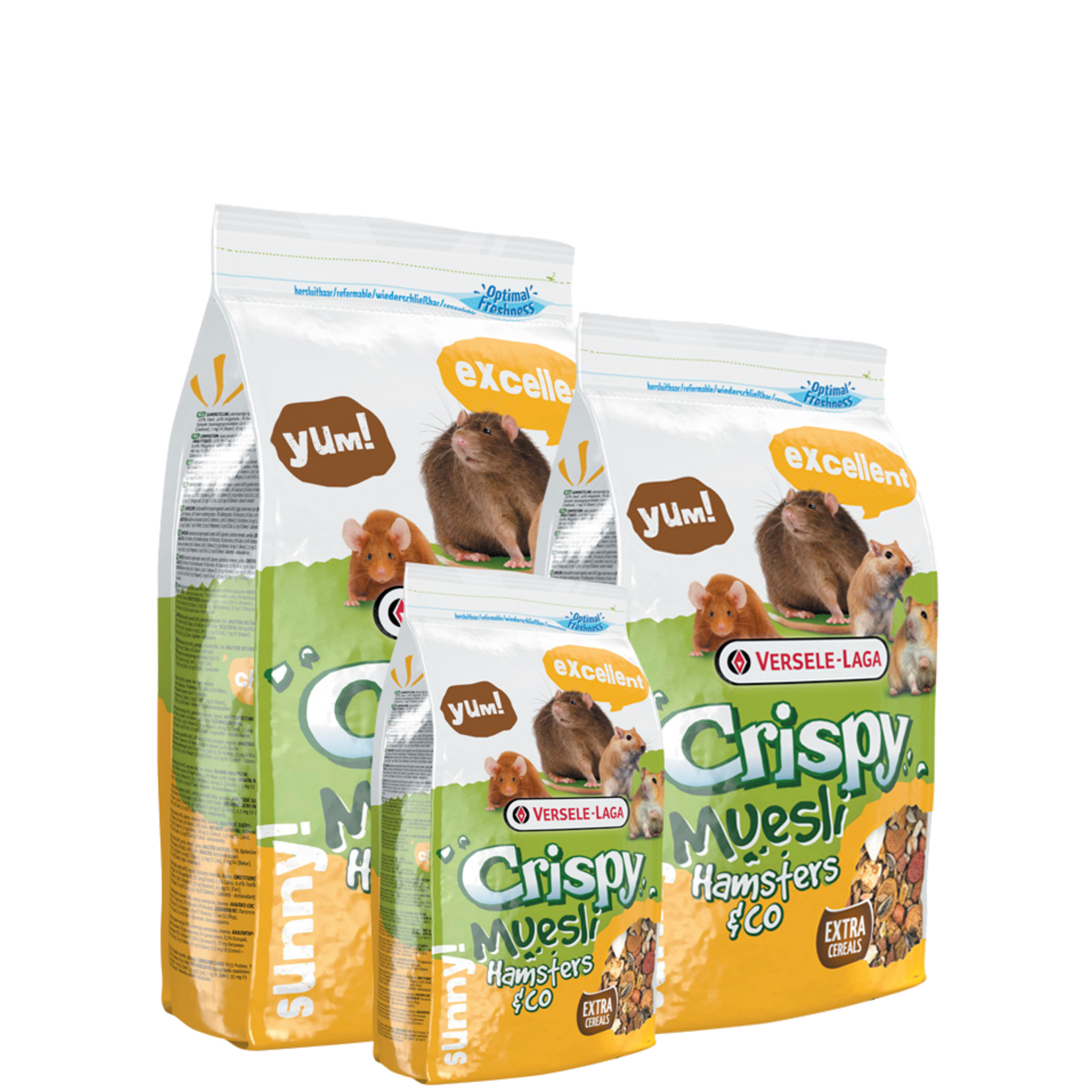 Versele-Laga Versele-Laga - CRISPY MUESLI HAMSTER &CO 2.75kg