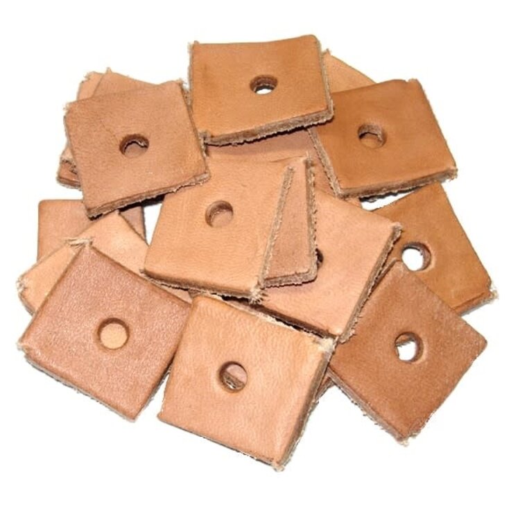 Zoo-Max Zoo-Max 20 pc 1 x 1” Leather Squares 228