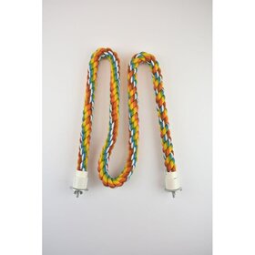 Jolly Jungle GP  ZIGZAG COTTON ROPE PARROT BIRD PERCH A836-2