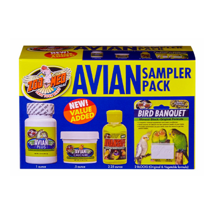 Zoo Med Labs ZOO MED™ AVIAN SAMPLER PACK